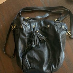 Merona black handbag
